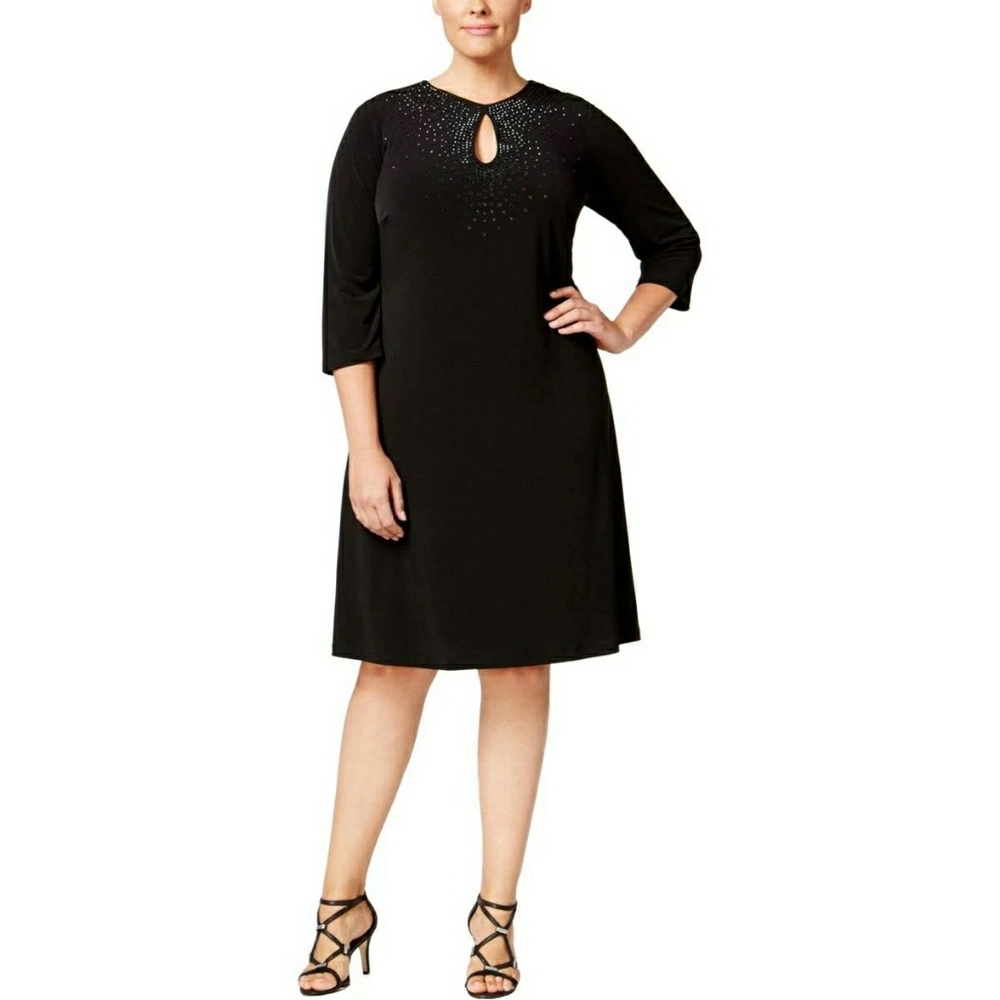 Calvin Klein women plus Embellished cocktail dress